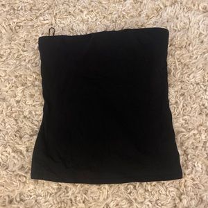 Black express tube top